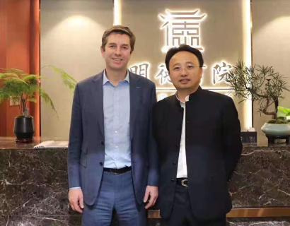 胡润百富创始人来访旺财28，共商战略合作！